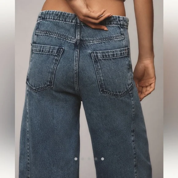 Pilcro Wide Leg High-Rise Jeans - Picture 4 of 5